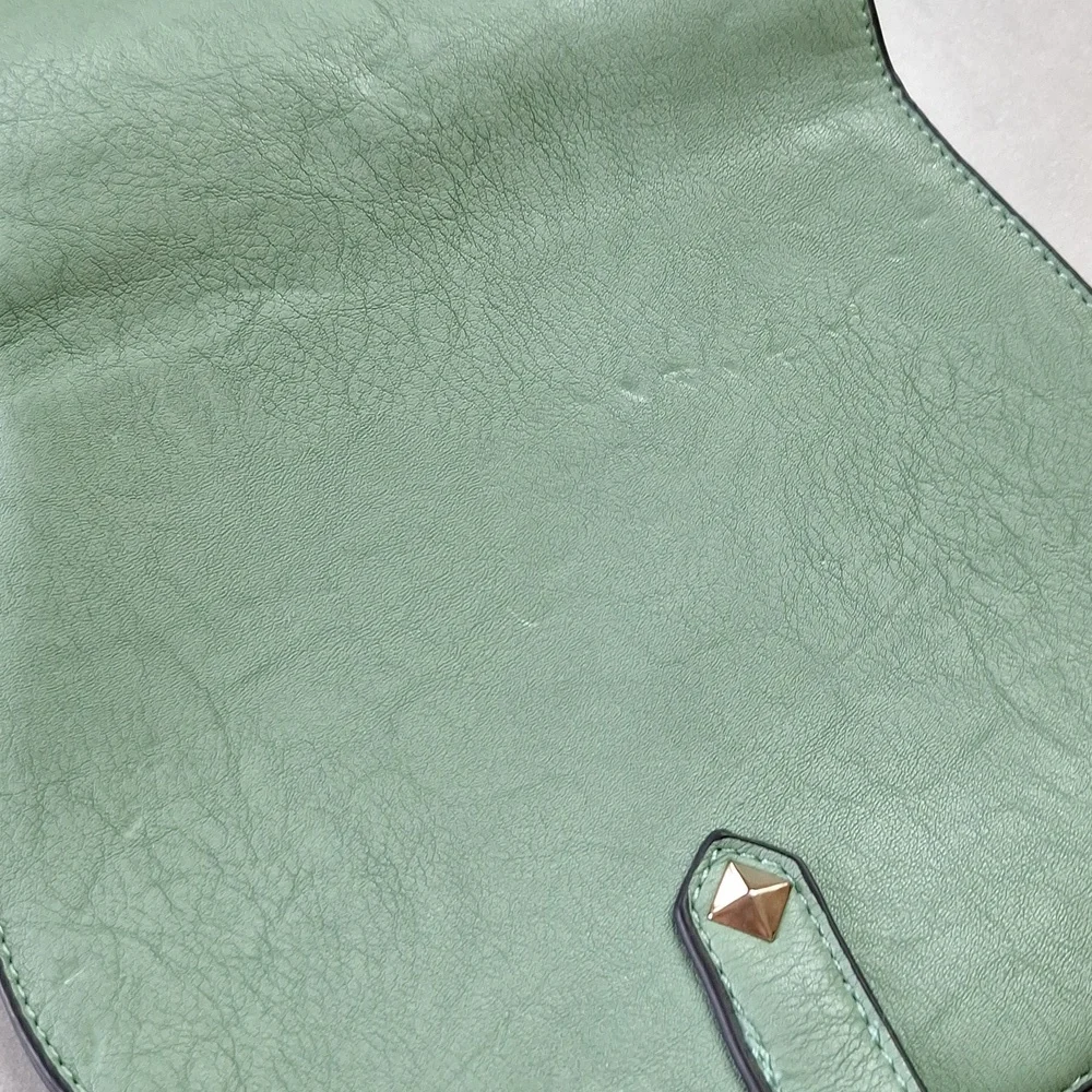Silk Sparrow Studded Crossbody Purse Sea Green - Picture 12 of 13